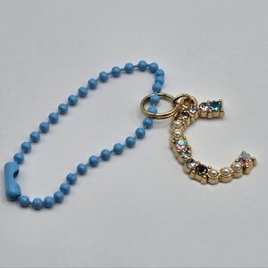 Initial Keychain/Tumbler Charm